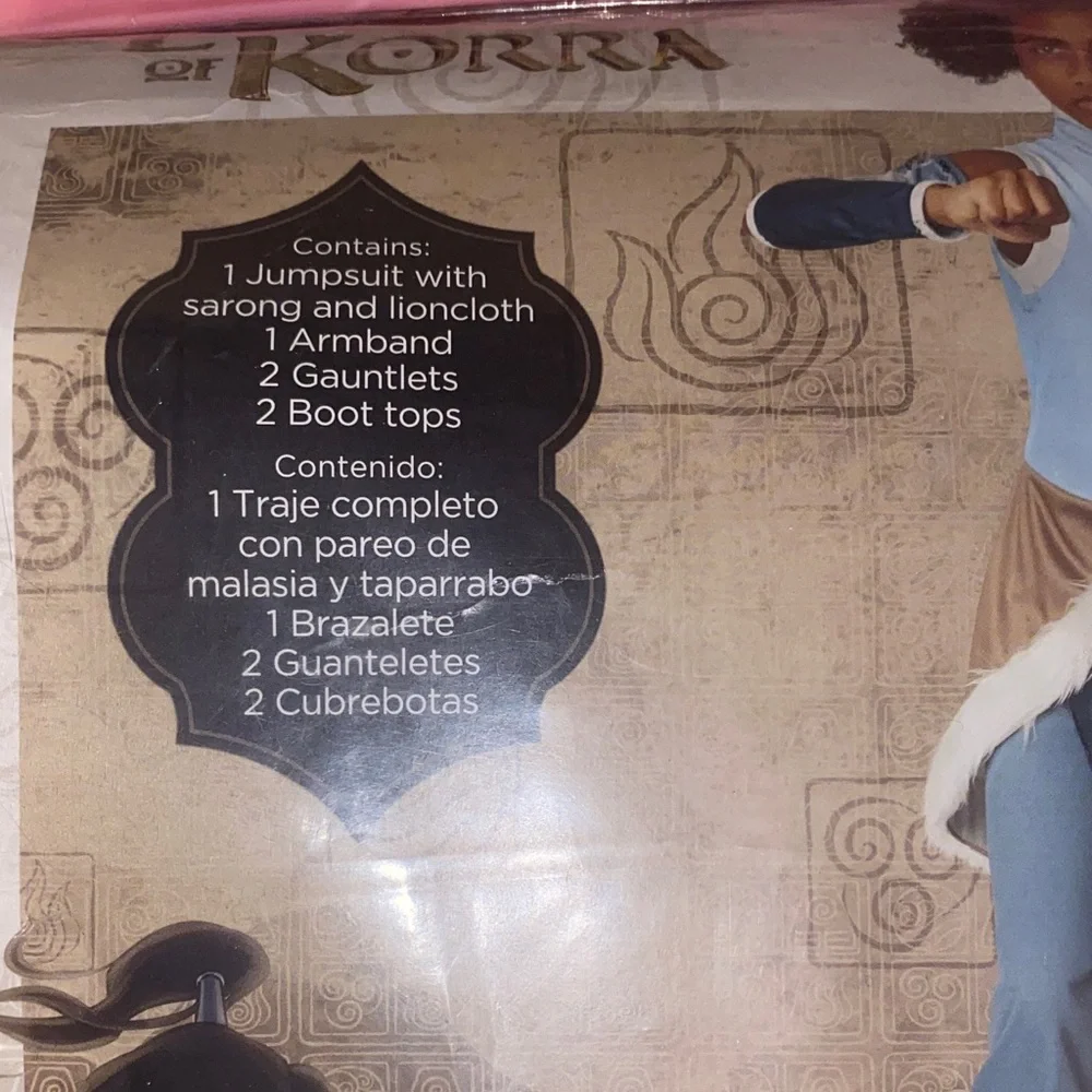 The Legend of Korra Kids Rubies Halloween Costume - Blue and Brown Anime Con